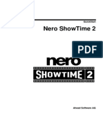 Nero Showtime 2: Quickstart