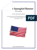 Star Spangled Banner Sheet Music