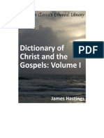 Dictionary of Christ and The Gospels, Volume 1