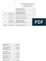 Jadwal Semester 2