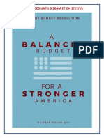 House GOP Budget