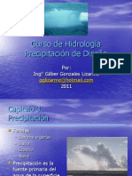 Hidrologia Clase 11 Precipitacion de Diseño