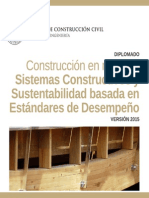 Diplomado en Construcción en Madera: Sistemas Constructivos y Sustentabilidad Basada en Estándares de Desempeño