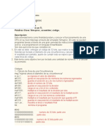 Simuproc Ejercicios Assembler Calcular Área Circunferencia Promediar Números