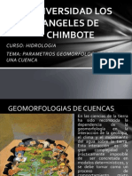 HIDROLOGIA CLASE 3 Parametros de Una Cuenca