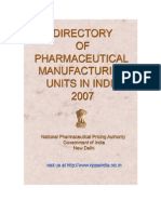 Directory Pharma Manufacturing INDIA 2007