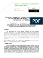 Selective Harmonic Elimination Switching Strategy For Back To-Back Stacked Multicell Converter