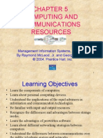 Chapter 5 Computing and Communications Resources