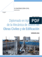 Diplomado en Aplicaciones de La Mecánica de Suelos en Obras Civiles y de Edificación
