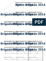Brigada 2014 Brigada 2014 Brigada 2014