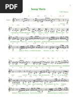 Download Inang Maria Musical Score by Migz Brosas SN259037034 doc pdf