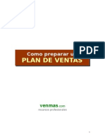 Como Preparar Un Plan de Ventas