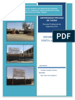 Informe de Visita A Campo Construcciones I