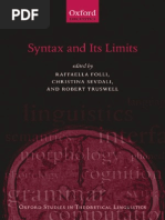 Syntax and Its Limits