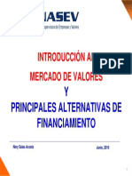 El Mercado de Valores Como Fuente de Financiamiento