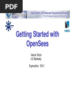 Getting Started OPENSEES PDF