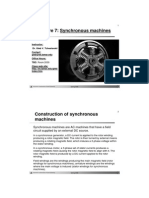 Synchronous Machines Lectures
