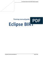 91324381 Manual Guide for BIRT Eclipse Report Designer