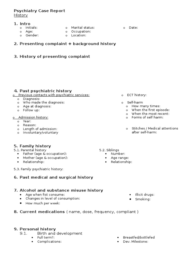 psych case study example