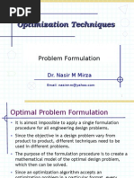 Lec 9 OT Problem Formulation