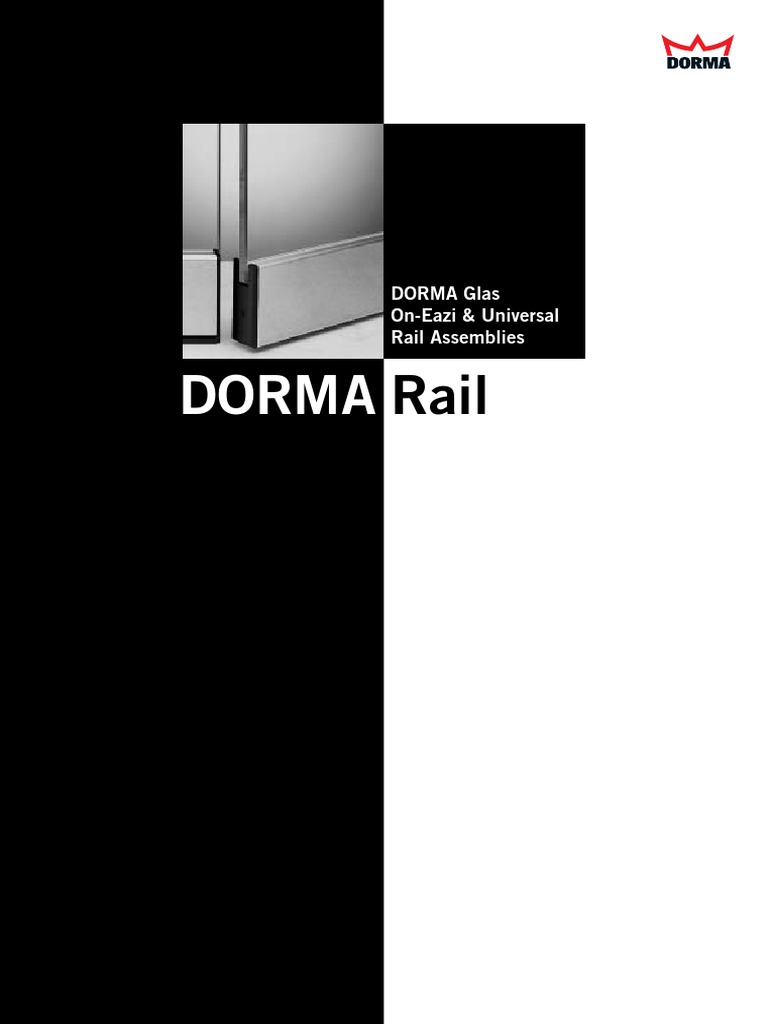Dorma Rail Door Extrusion