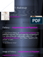Logical Fallacy Presentation - Covergirl