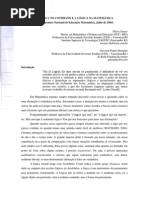 A Lógica No Cotidiano e a Lógica Na Matemática
