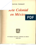 Arte Colonial en México_ Manuel Toussaint