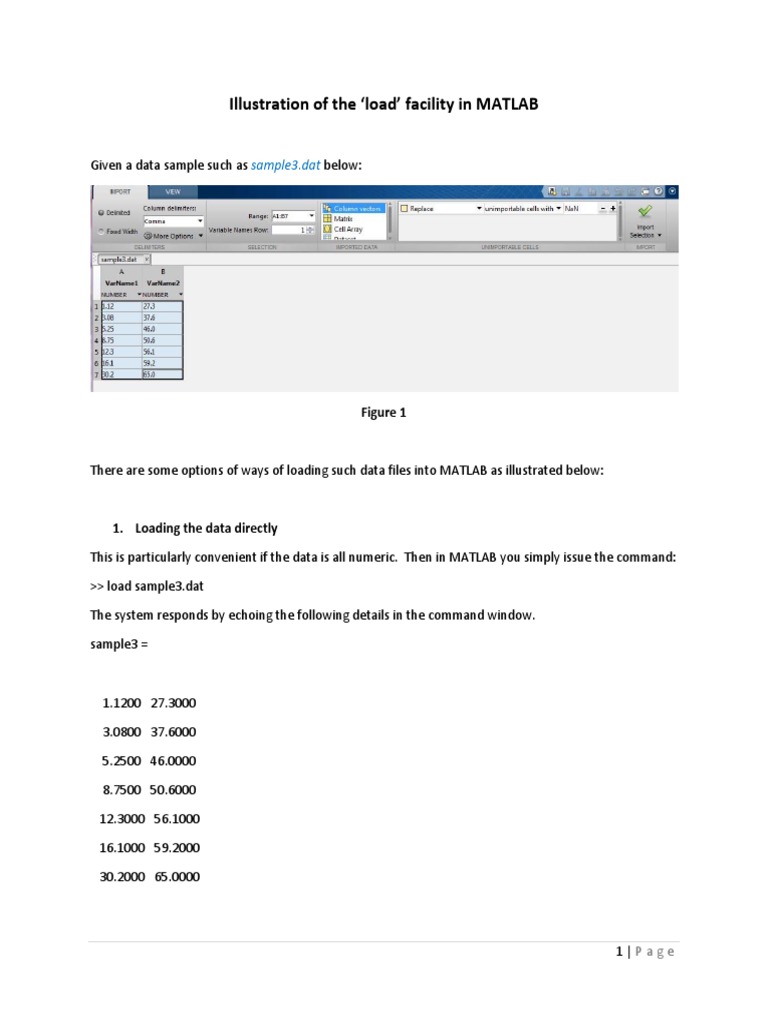 Loading Files MATLAB | Download Free PDF | Matlab | Software Engineering