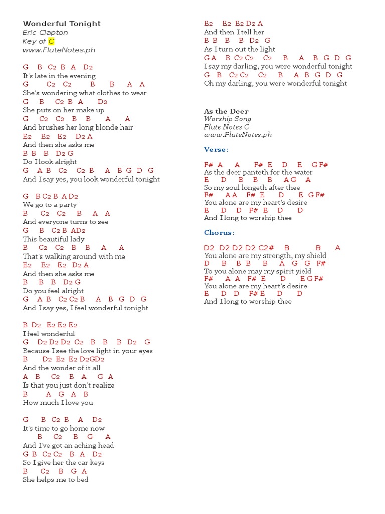 Flute Notes Amazing Grace Song Structure