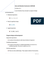 Loops MATLAB