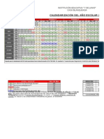 CALENDARIZACION 2015