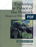 Joyce Sparer Adler, Irving Adler Exploring The Palace of The Peacock - Essays On Wilson Harris 2003