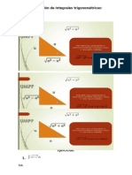 Sustitución de Integrales Trigonométricas