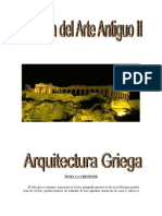Historia Del Arte Antiguo II (Arquitectura Griega)