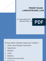 Prinsip Disain Lanskap