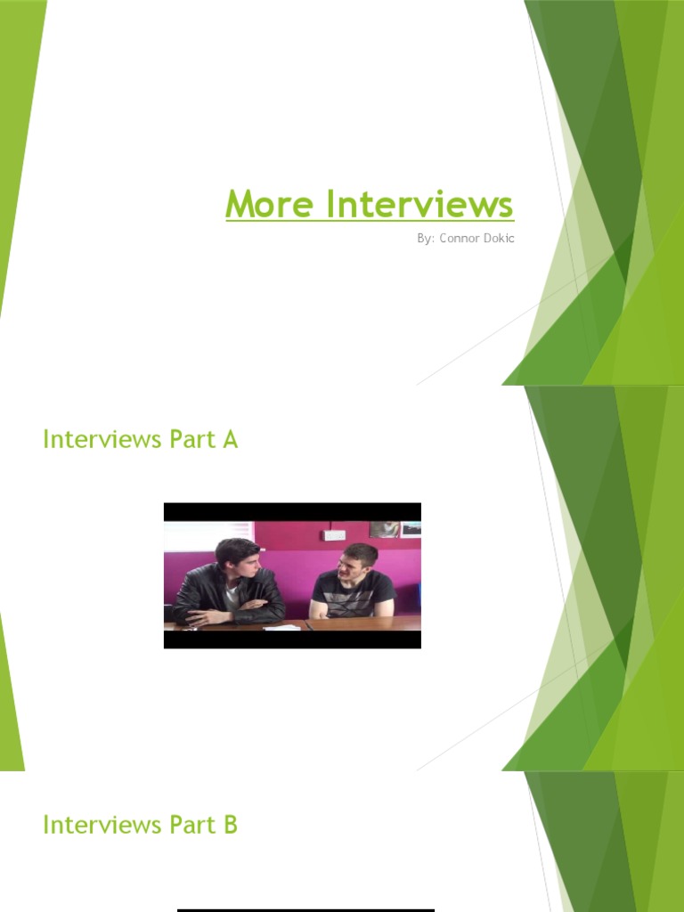 More Interviews | PDF