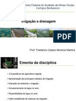 1.2 Material Complementar - Aula 1 - Introdução A Irrigação PDF