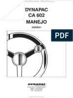 Manual Operacion Compactadora Vibratoria Ca602 Dynapac PDF