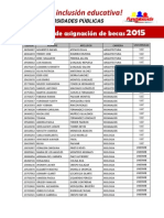 2do Listado Universidades Publicas PDF