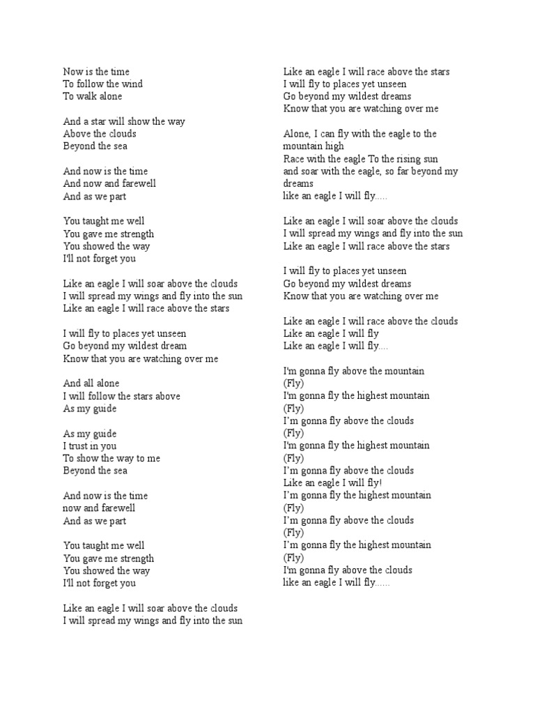 Like An Eagle Nature