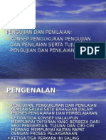 Pengujian, Pengukuran Dan Penilaian