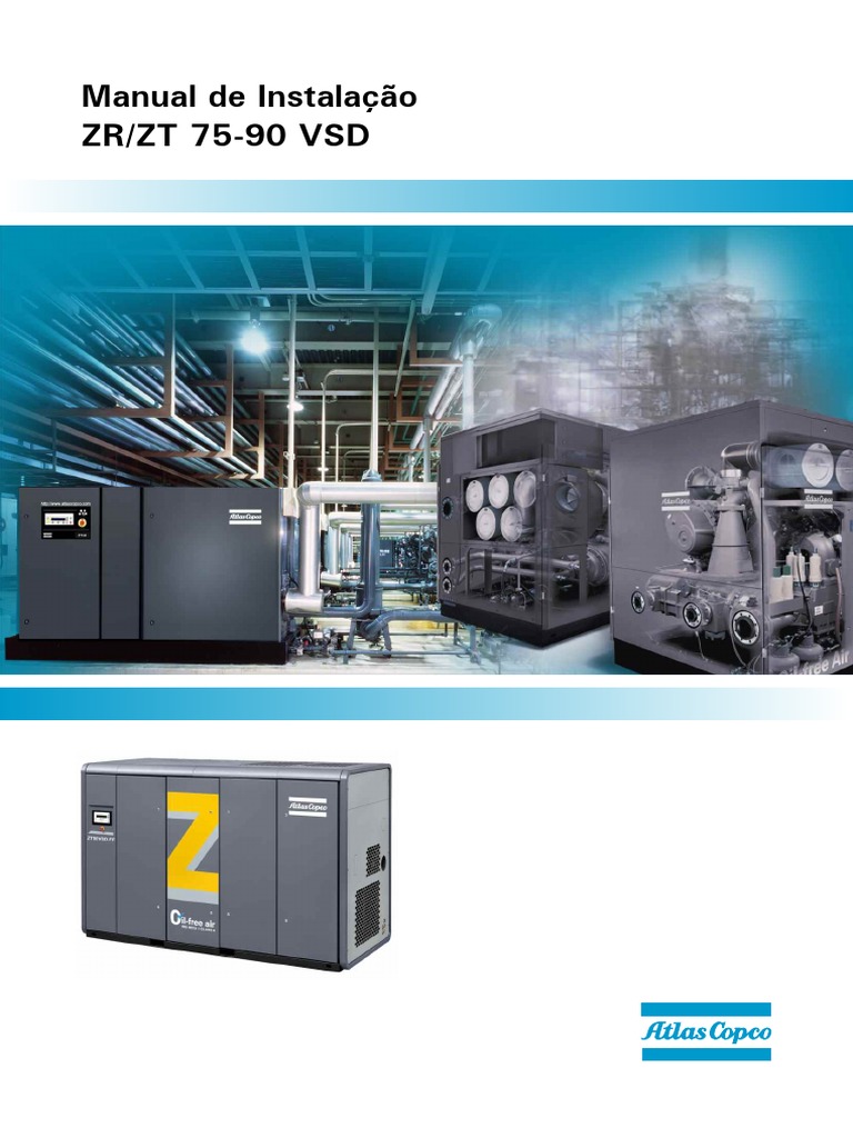 Manual de Instalação ZR ZT 75-90 VSD | Corrosão | Refrigeração