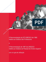 Recomendação Oit - Unesco PDF