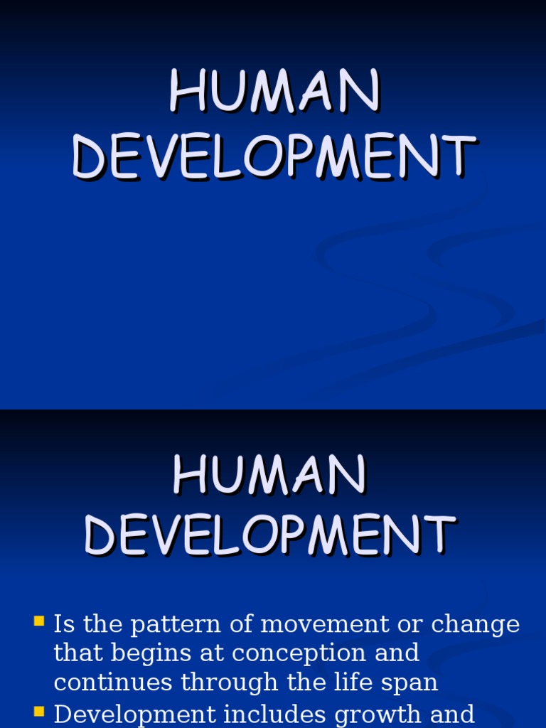 Human Development | PDF | Developmental Psychology | Neuropsychology