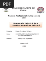Monografia Constitucion