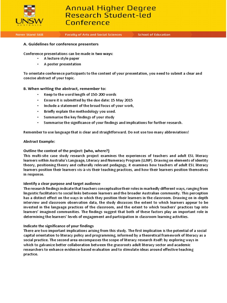 Guidelines for Student- Led Conference | English As A Second Or Foreign