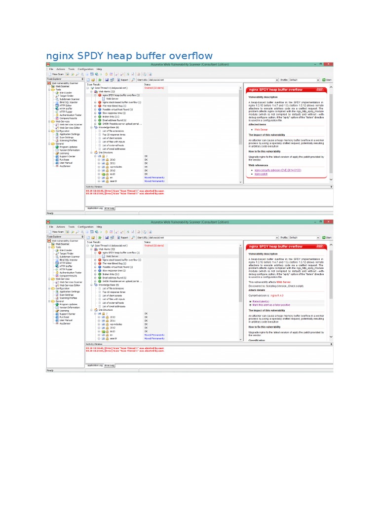 Nginx SPDY Heap Buffer Overflow | PDF | Business