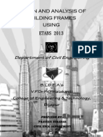 ETABS2013 Building Frame Design and Analysis Guide