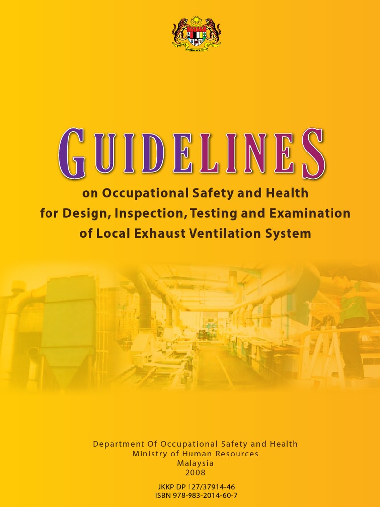 Guidelines On Occupational Safety & Health For Design, Inspection